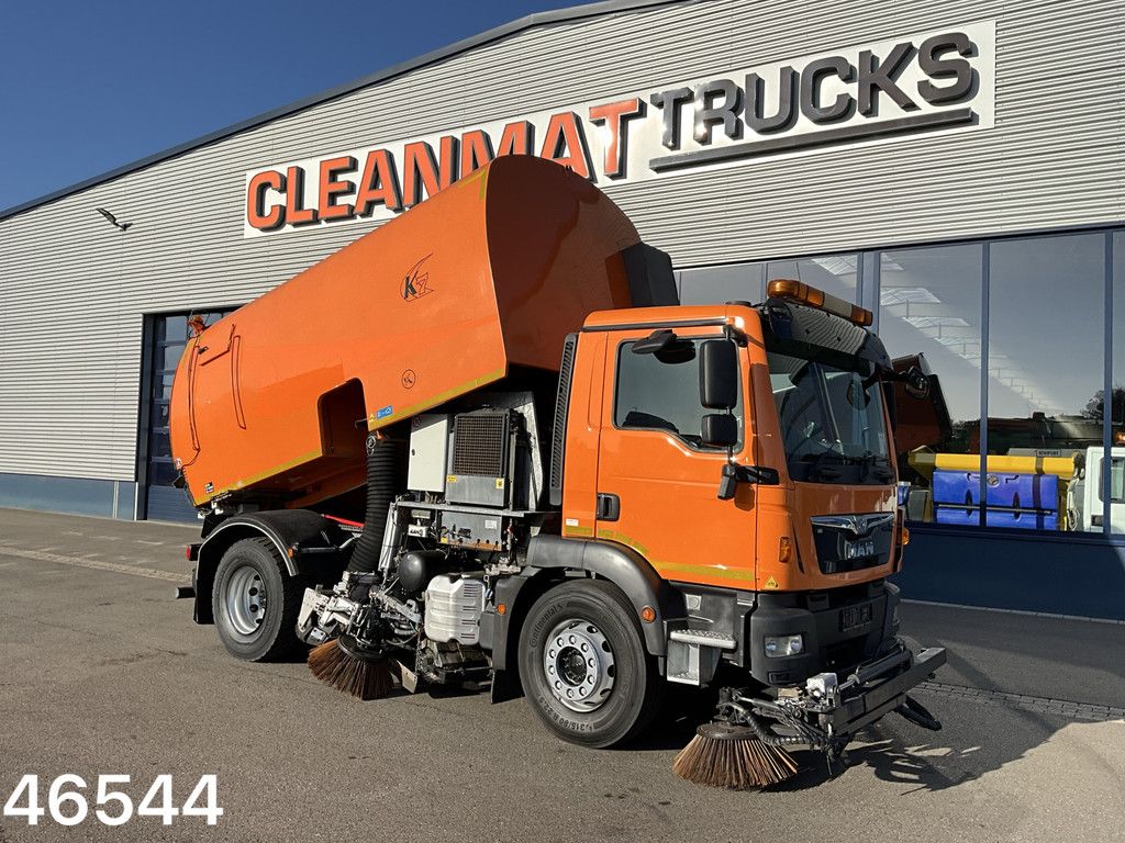 Man TGM 15.250 Euro 6 Kobit 7m³ Links en rechts vegend Just 177.171 km!
