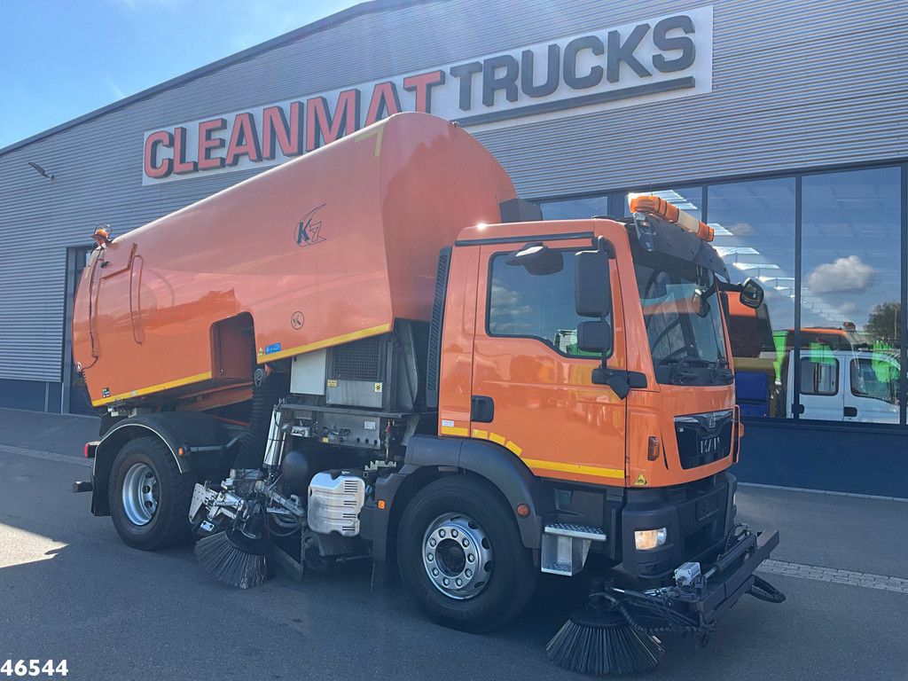 Man TGM 15.250 Euro 6 Kobit 7m³ Links en rechts vegend Just 177.171 km!