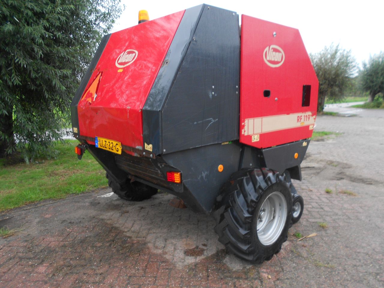 Vicon rf 119 rondebalen pers