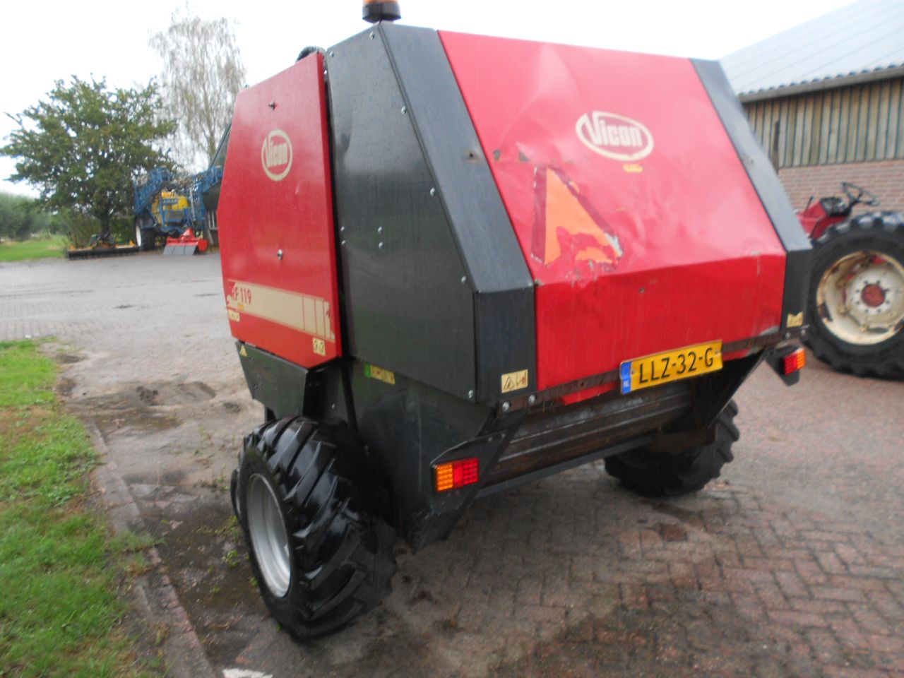 Vicon rf 119 rondebalen pers