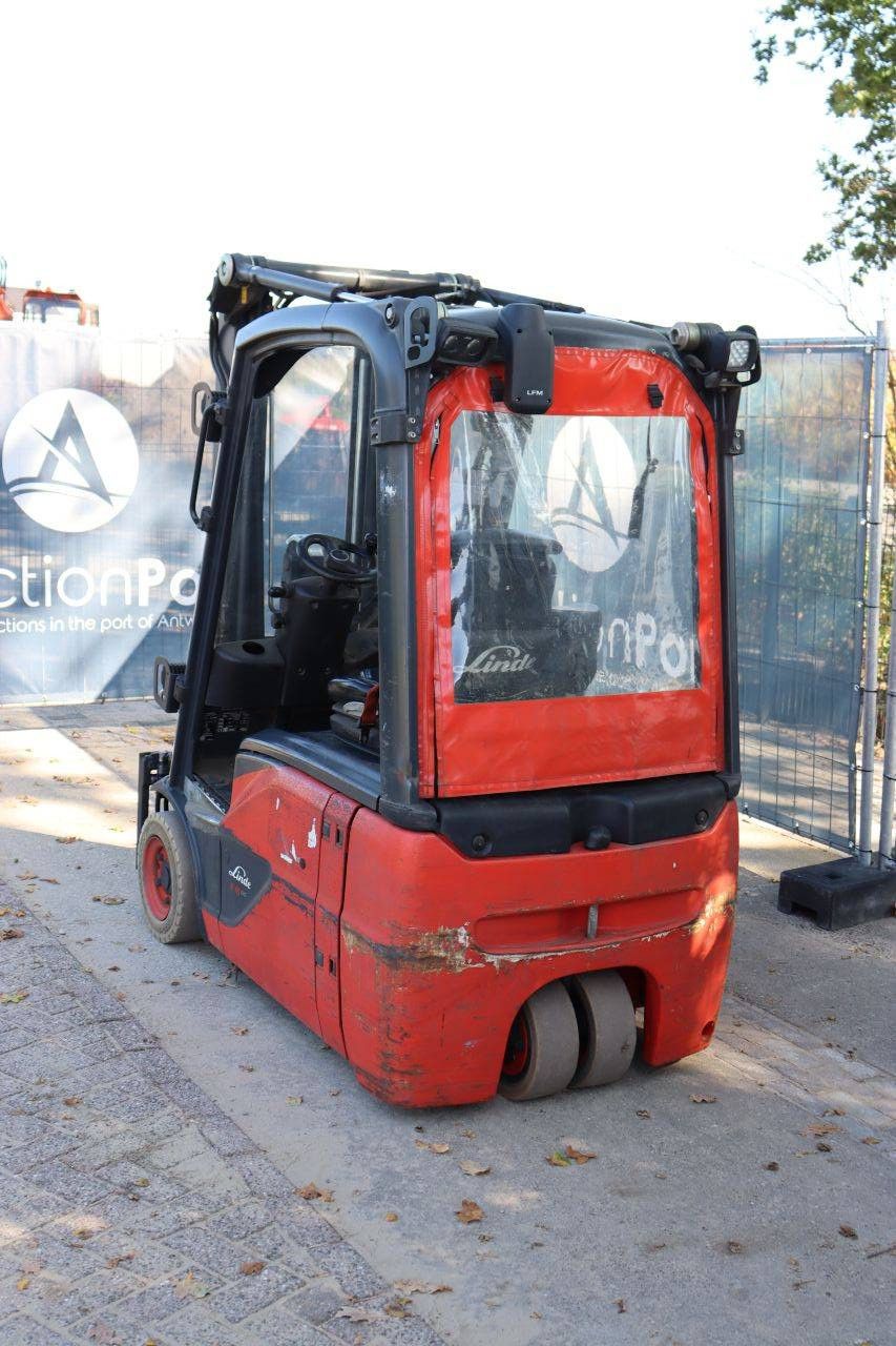 Linde E16-02 Elektrogabelstapler 1600kg 2018