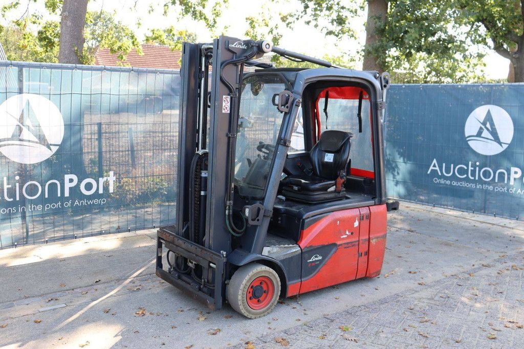 Linde E16-02 Elektrogabelstapler 1600kg 2018