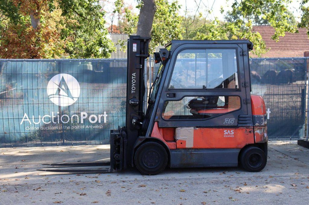 Toyota 7FBMF35 Elektrostapler 3500 kg 3,3 m 2013