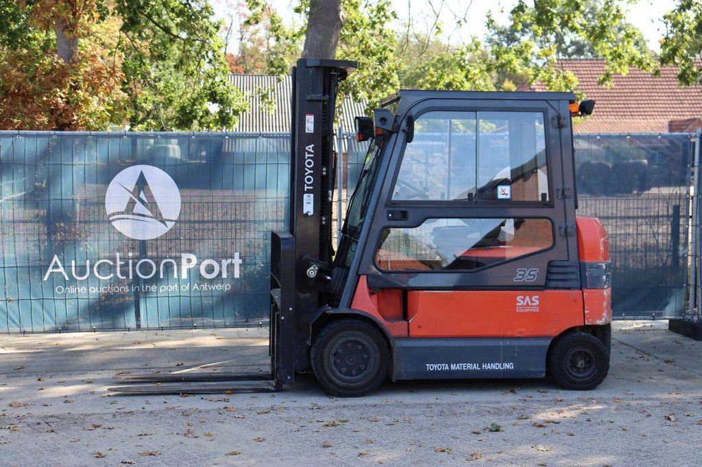 Toyota 7FBMF35 Elektrogabelstapler 3500 kg 4,7 m 2012