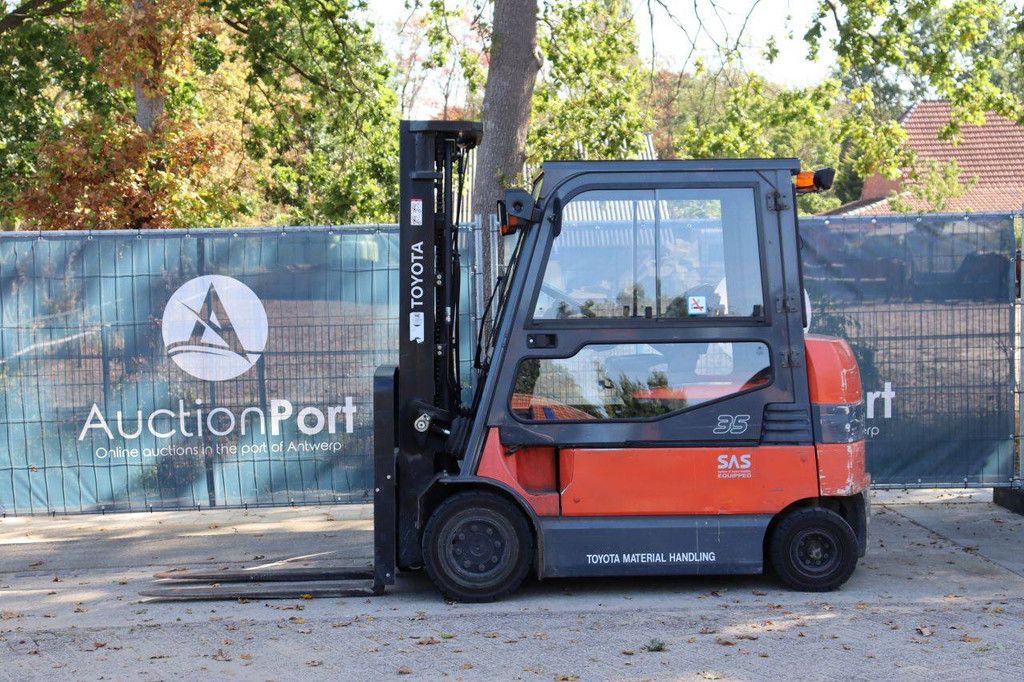 Toyota 7FBMF35 Elektrogabelstapler 3500 kg 4,7 m 2012