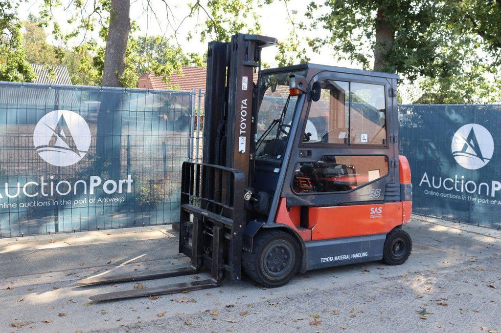 Toyota 7FBMF35 Elektrogabelstapler 3500 kg 4,7 m 2012