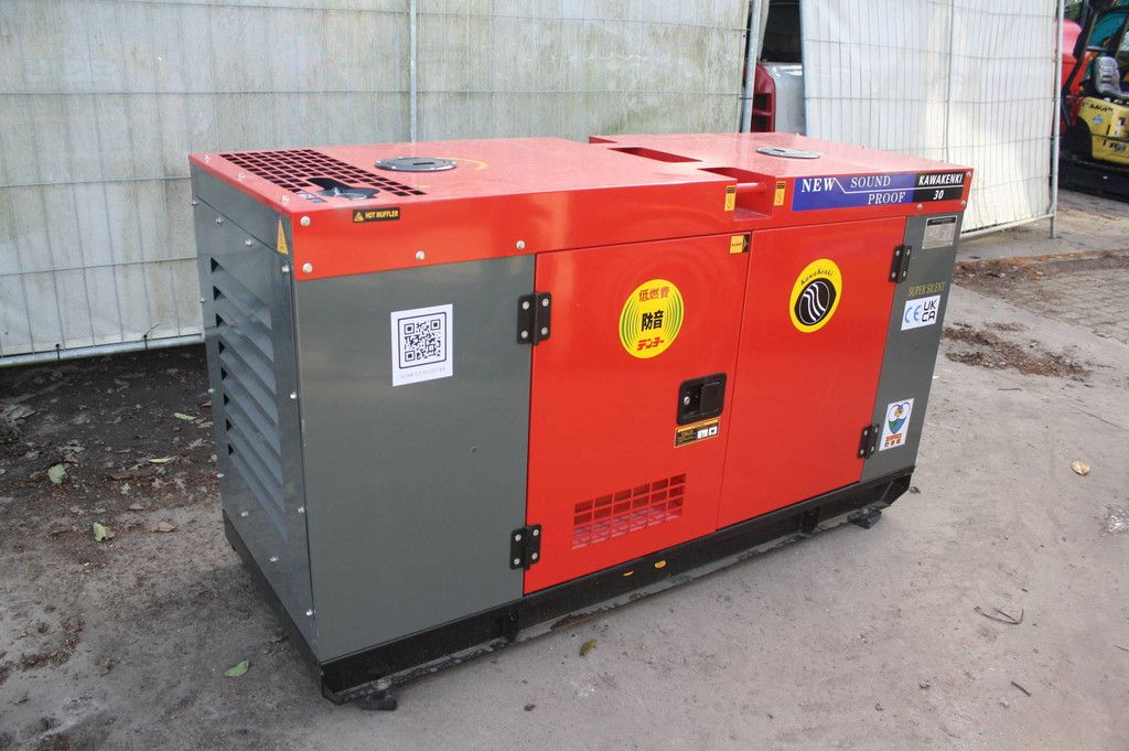 Generator Kawakenki KK30-III-SSS Diesel 30kVA 2025 Neu