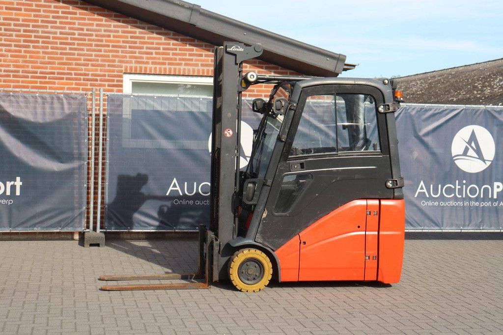 Linde E16H-01 Elektrogabelstapler 1600 kg 3,7 m 2013