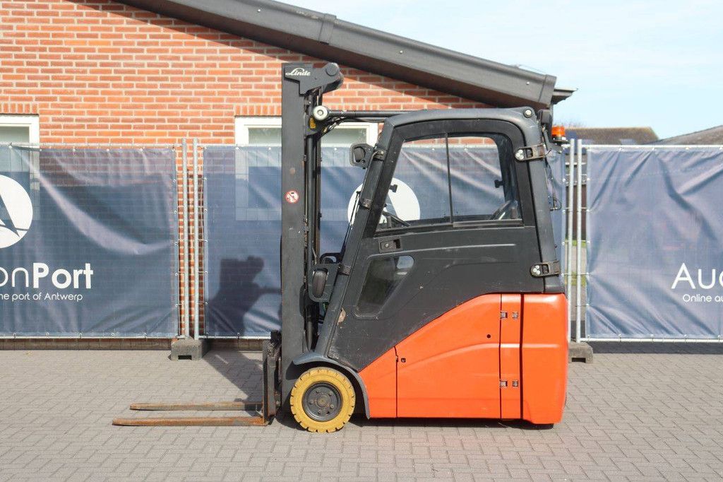 Linde E16H-01 Elektrogabelstapler 1600 kg 3,7 m 2013