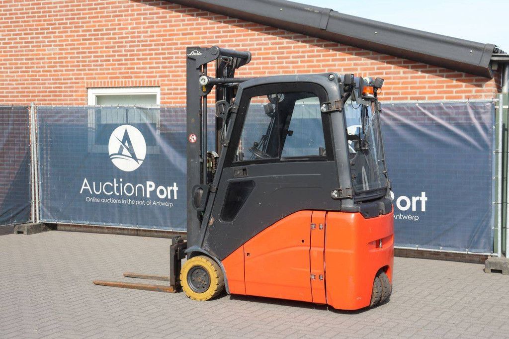 Linde E16H-01 Elektrogabelstapler 1600 kg 3,7 m 2013