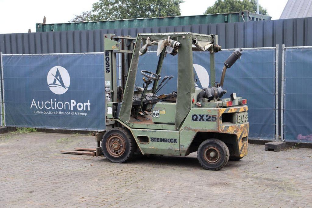Gabelstapler Steinbock Boss QX25D-5B1 Diesel 2500 kg 3,2 m 1992