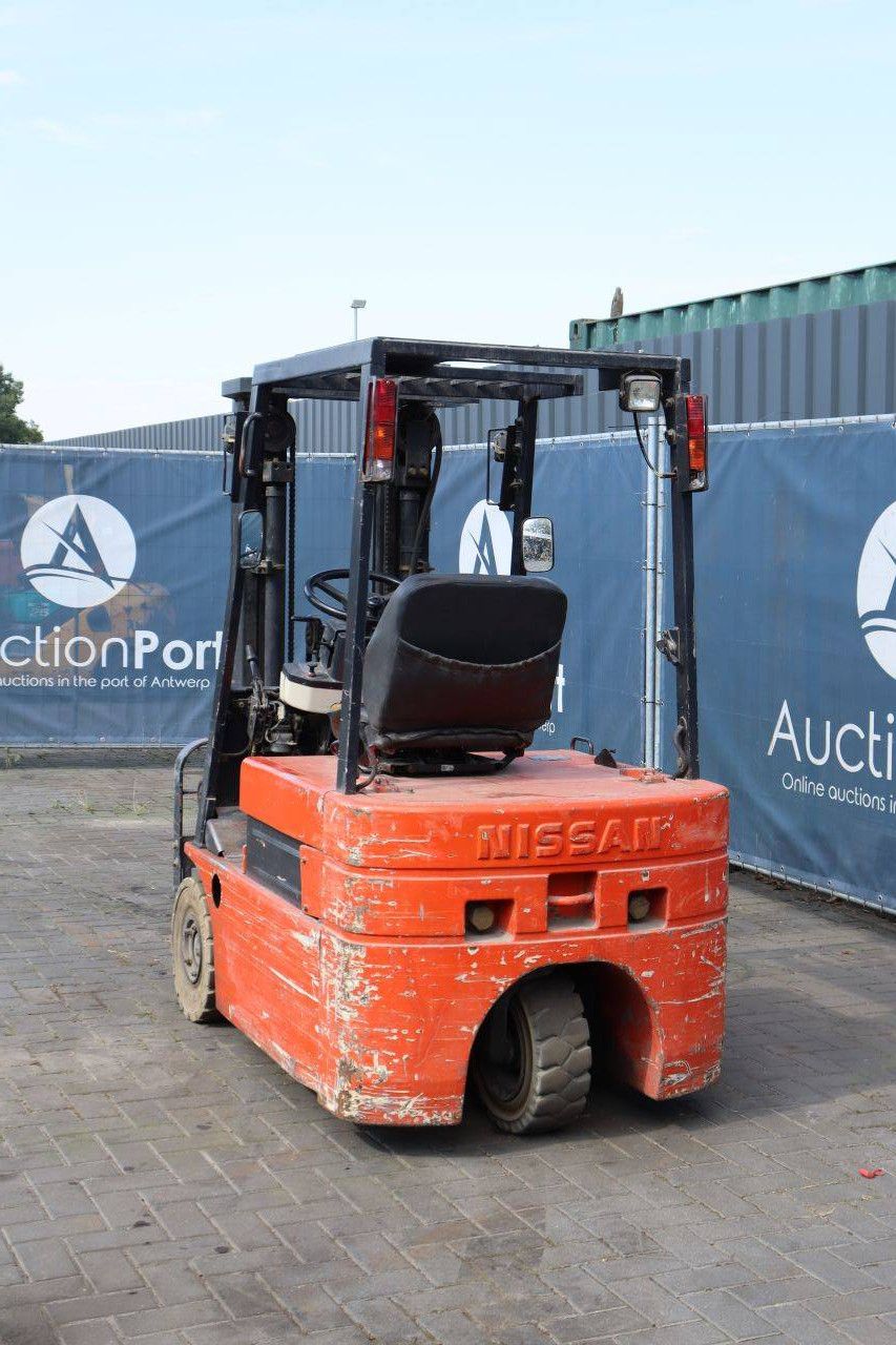 Nissan Gabelstapler NO1L18U Elektro 1650 kg 4,3 m 1993