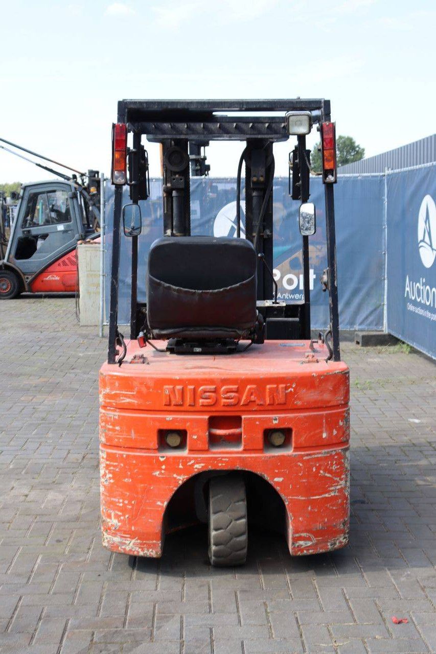 Nissan Gabelstapler NO1L18U Elektro 1650 kg 4,3 m 1993