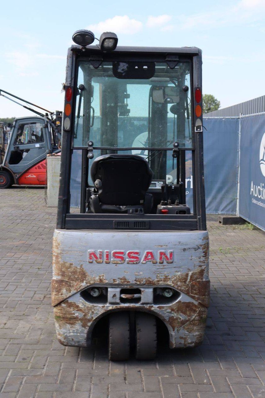 Nissan G1N1L16Q Elektro-Gabelstapler, 1600 kg, 4,75 m, Baujahr 2008