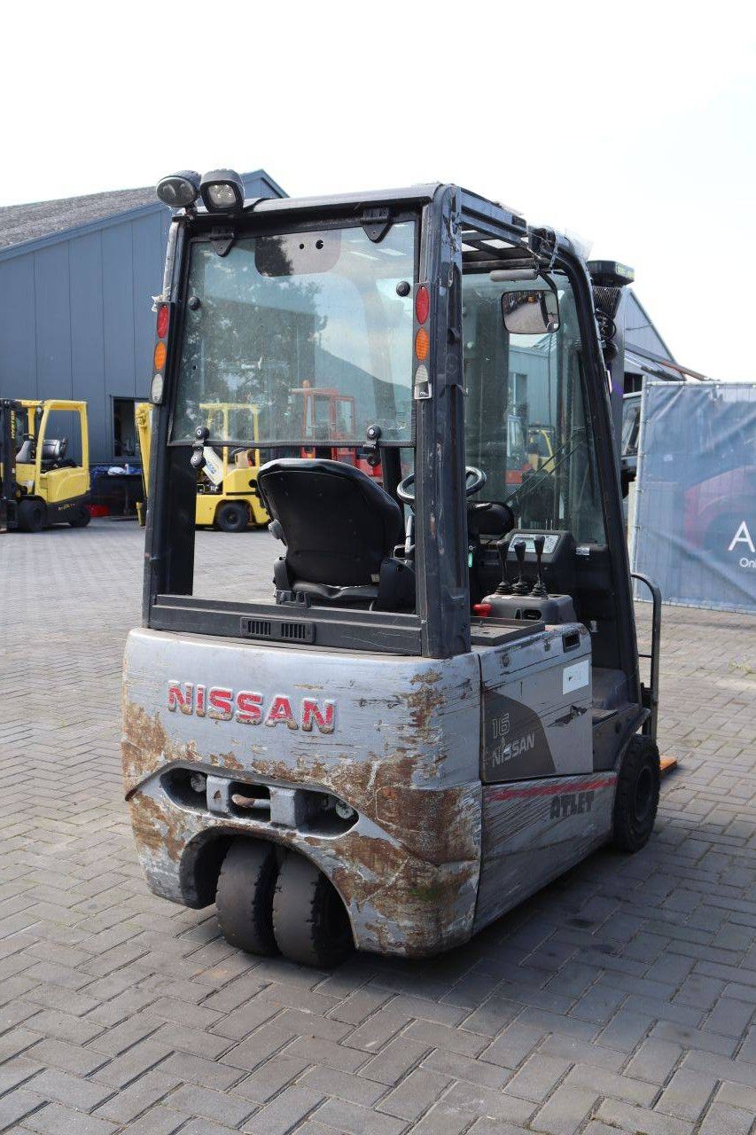 Nissan G1N1L16Q Elektro-Gabelstapler, 1600 kg, 4,75 m, Baujahr 2008