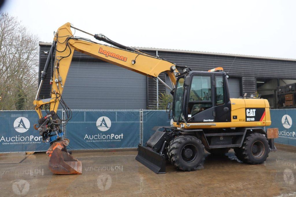 Caterpillar M316D Diesel-Radbagger 2011 Schwenk- und Dreheinheit