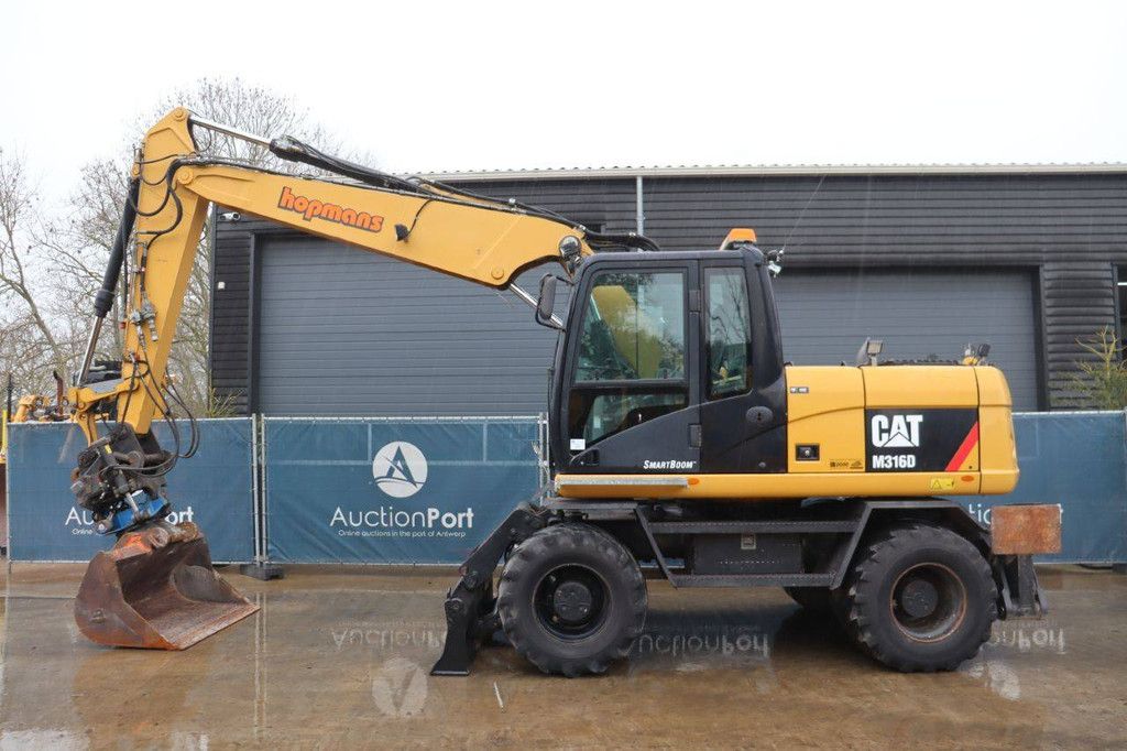 Caterpillar M316D Diesel-Radbagger 2011 Schwenk- und Dreheinheit