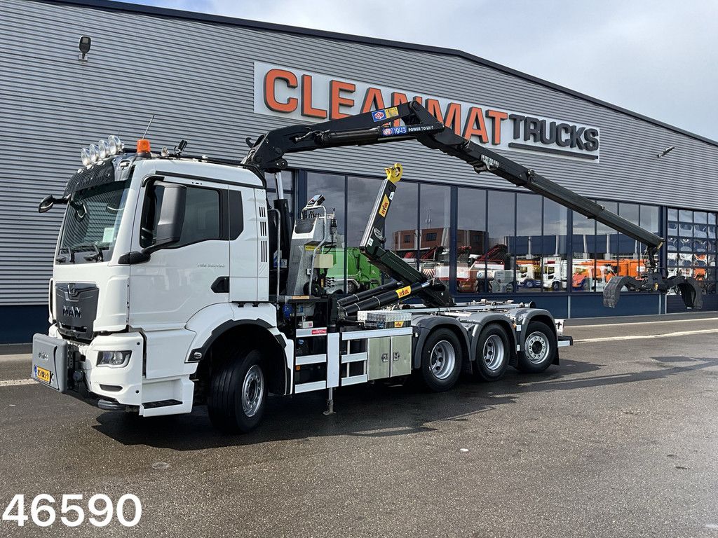Man TGS 35.430 8x4 HMF 19 Tonmeter Z-kraan Just 122.810 km! Geschikt voor alle milieuzones tot 01-01-2030!