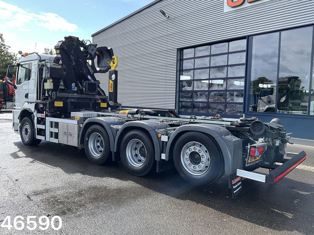 Man TGS 35.430 8x4 HMF 19 Tonmeter Z-kraan Just 122.810 km! Geschikt voor alle milieuzones tot 01-01-2030!