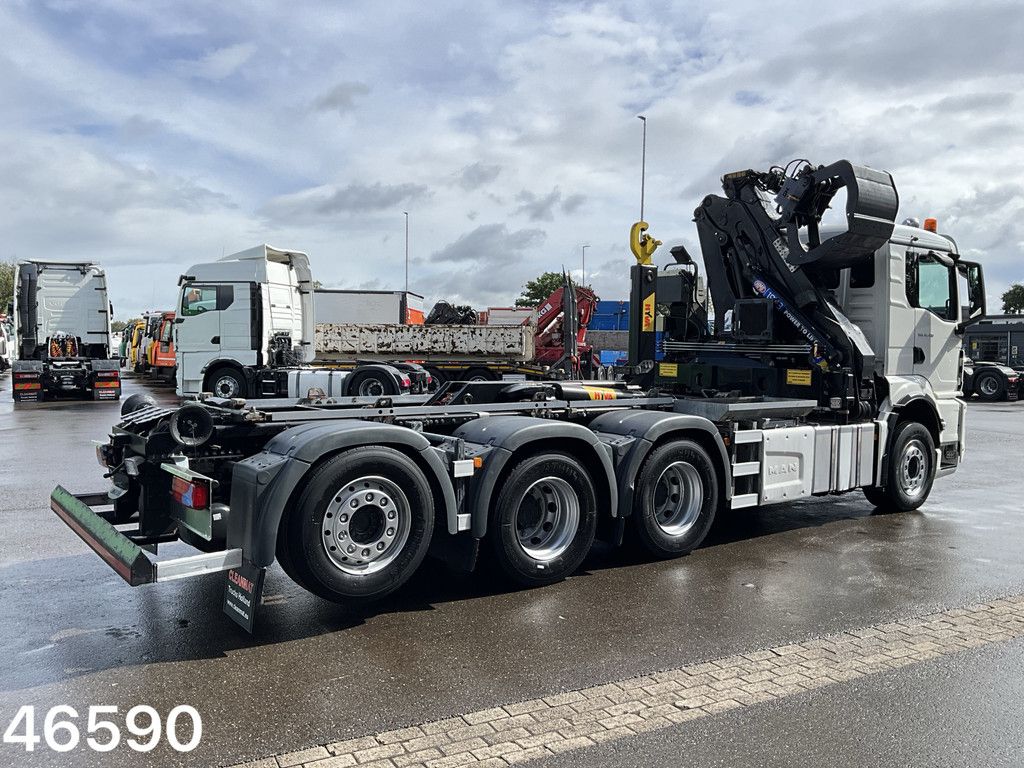 Man TGS 35.430 8x4 HMF 19 Tonmeter Z-kraan Just 122.810 km! Geschikt voor alle milieuzones tot 01-01-2030!