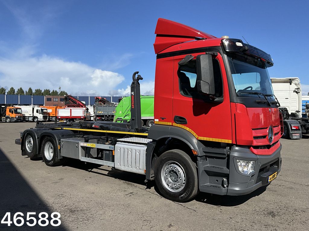 Mercedes-Benz ANTOS 2643 Euro 6 Multilift 26 Ton haakarmsysteem
