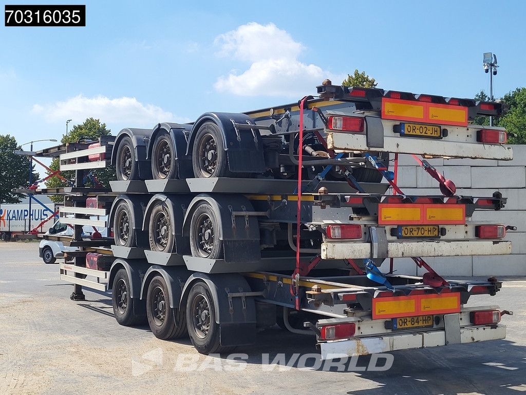 Kässbohrer CS 3 Achsen Lift Axle Stack