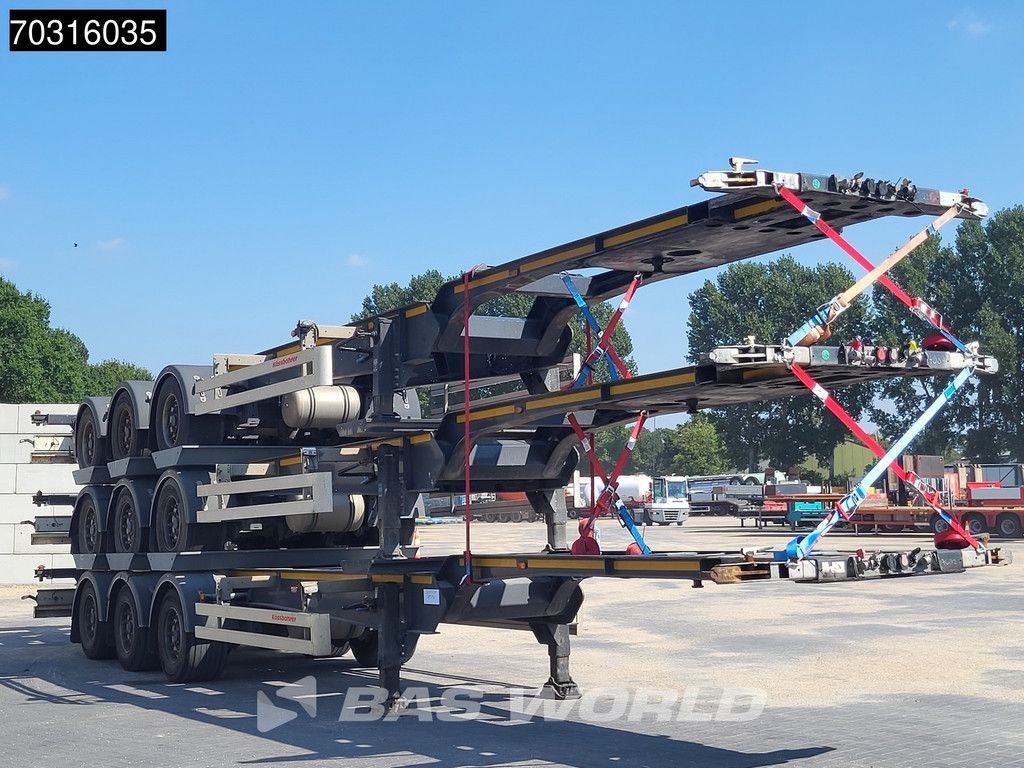 Kässbohrer CS 3 Achsen Lift Axle Stack