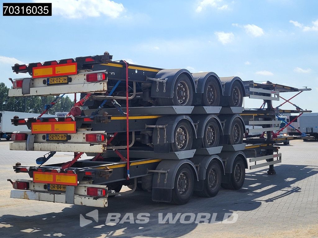 Kässbohrer CS 3 Achsen Lift Axle Stack