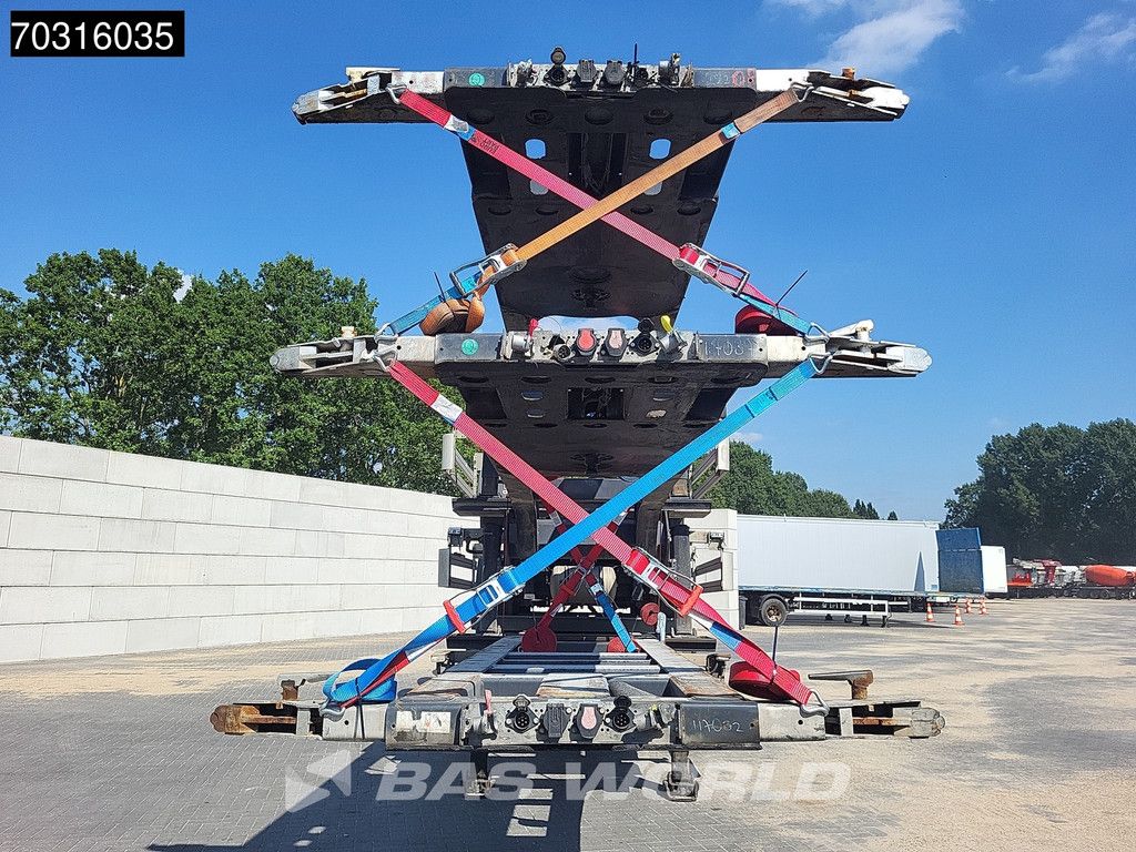 Kässbohrer CS 3 Achsen Lift Axle Stack