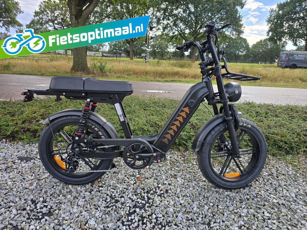 QM D50 Elektrische Fatbike – Zwart – Full Option Ebike Fatbike