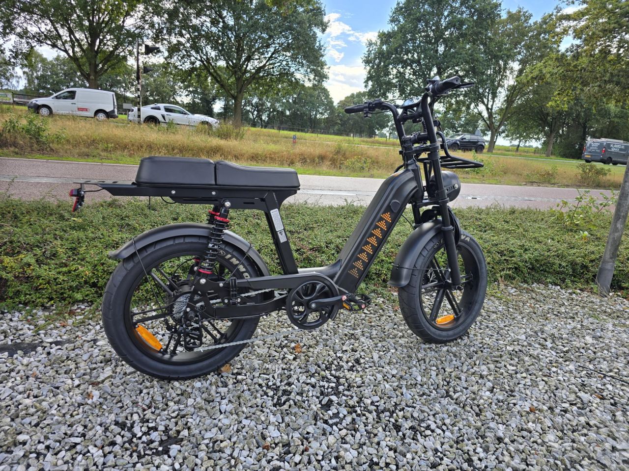 QM D50 Elektrische Fatbike – Zwart – Full Option Ebike Fatbike