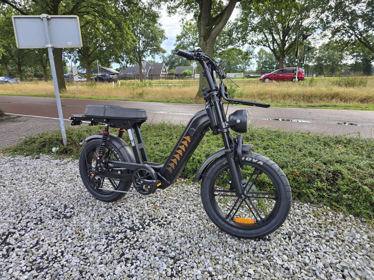 QM D50 Elektrische Fatbike – Zwart – Full Option Ebike Fatbike