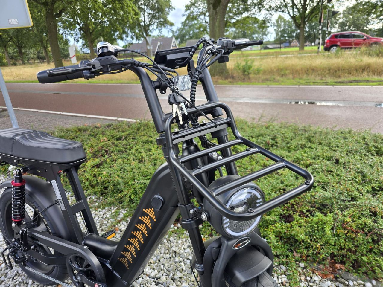 QM D50 Elektrische Fatbike – Zwart – Full Option Ebike Fatbike
