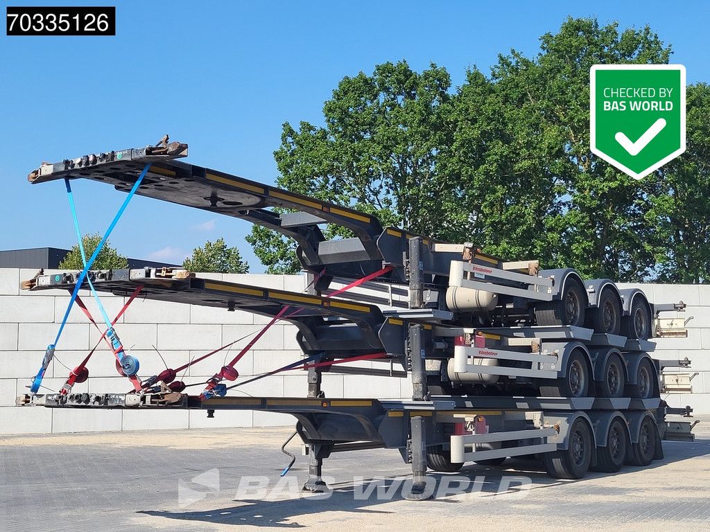 Kässbohrer CS 40ft Lift Axle Stack