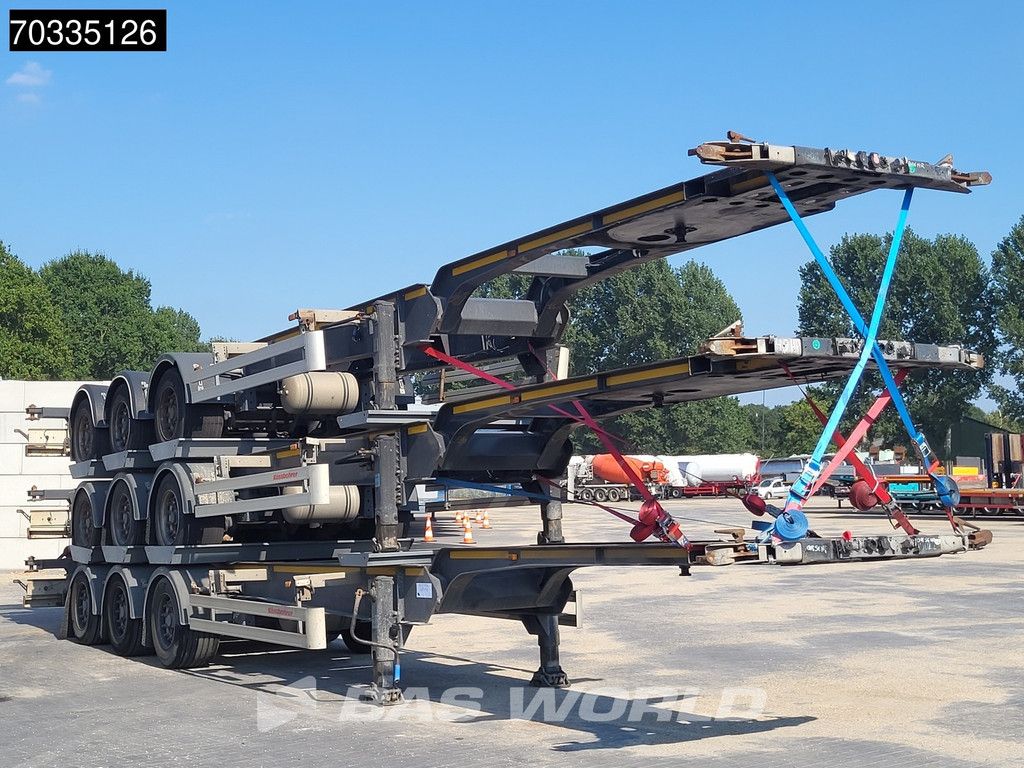Kässbohrer CS 40ft Lift Axle Stack