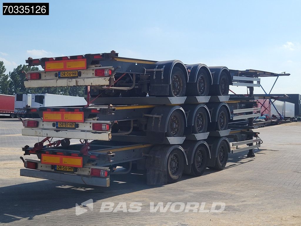 Kässbohrer CS 40ft Lift Axle Stack