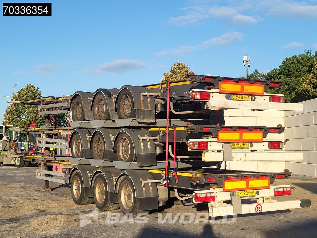 Kässbohrer CS 3 axles 40ft Lift Axle Stack