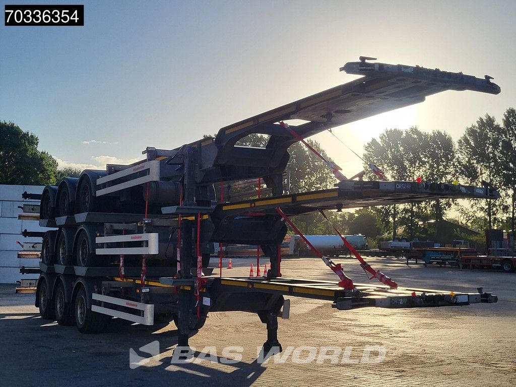 Kässbohrer CS 3 axles 40ft Lift Axle Stack
