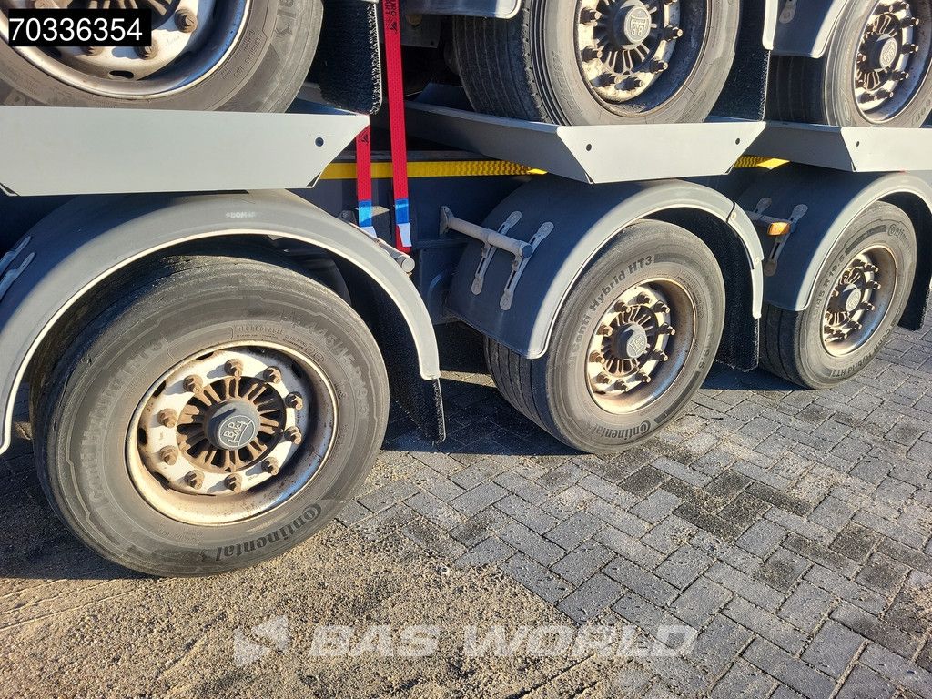Kässbohrer CS 3 axles 40ft Lift Axle Stack
