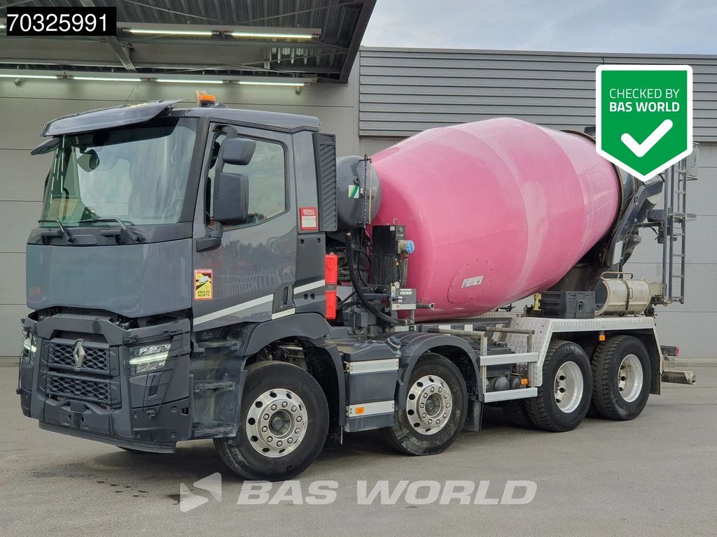 Renault C 430 8X4 Stetter 9m3 Mixer Automatic Gearbox Euro 6