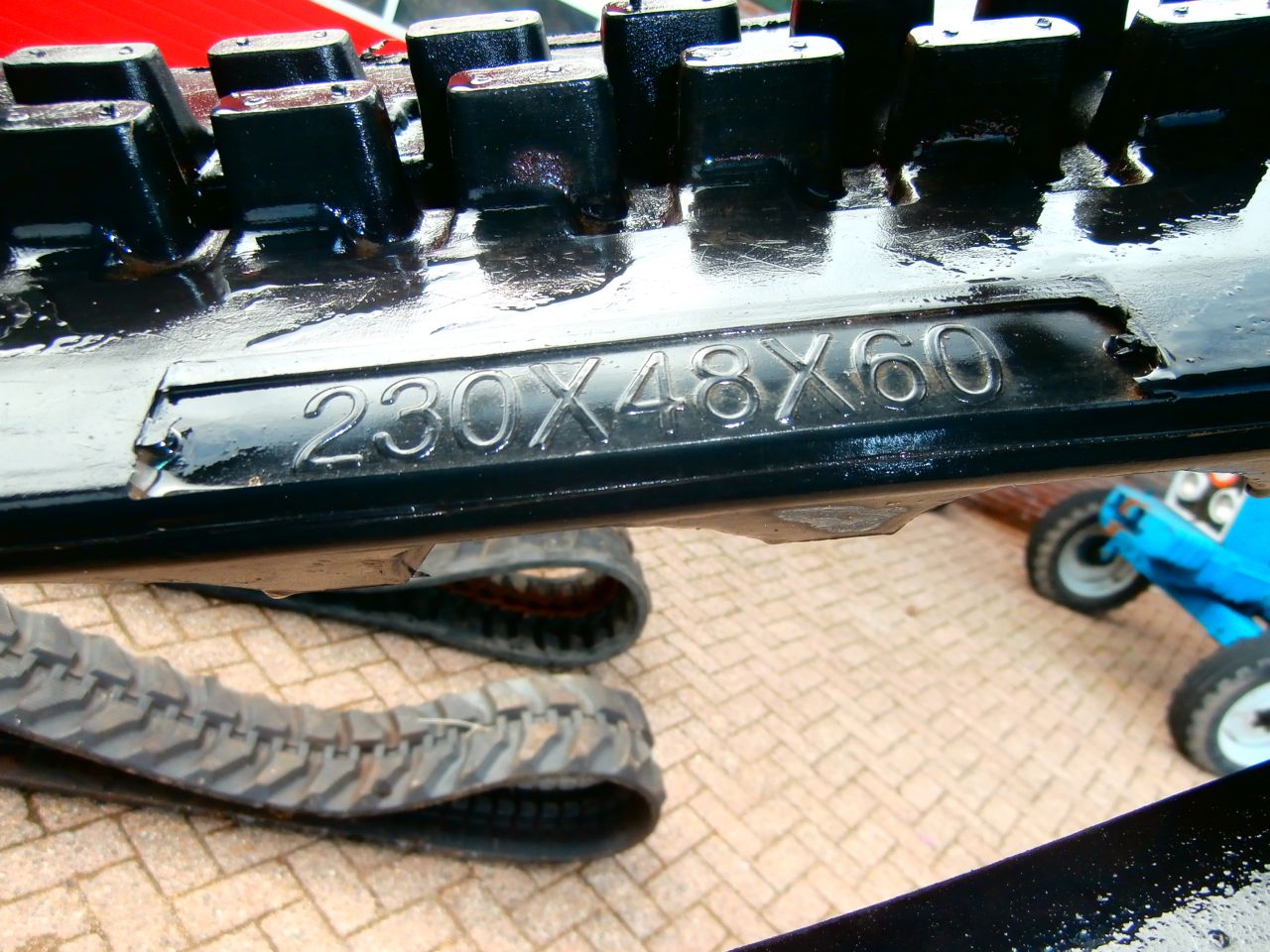 Rubber rups Kato 308 Takeuchi TB 235 Kubota 91-3-41-2