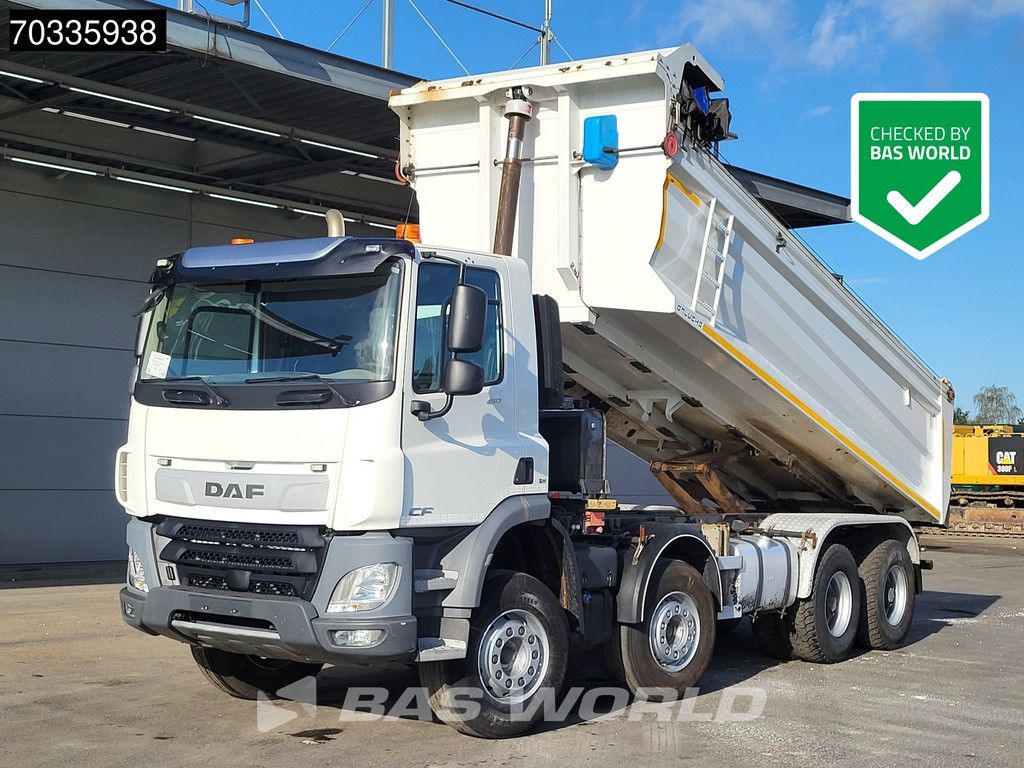 DAF CF CF 450 8X4 18m3 tipper steel suspension Big-Axle Automatic Euro 6