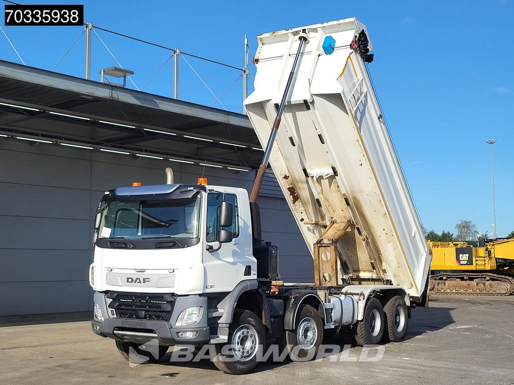 DAF CF CF 450 8X4 18m3 tipper steel suspension Big-Axle Automatic Euro 6