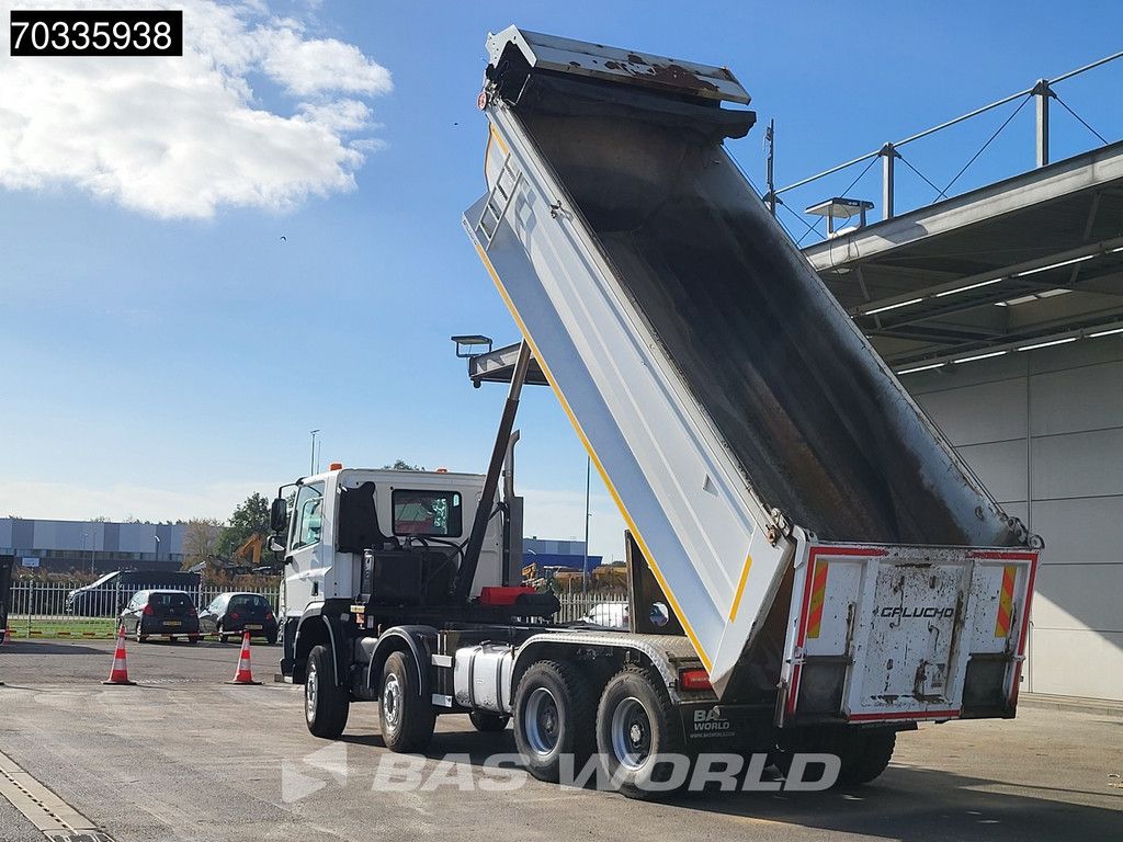 DAF CF CF 450 8X4 18m3 tipper steel suspension Big-Axle Automatic Euro 6