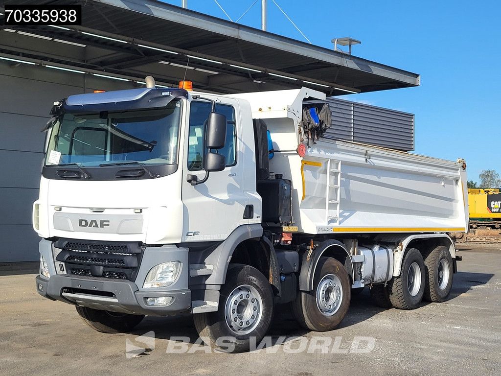 DAF CF CF 450 8X4 18m3 tipper steel suspension Big-Axle Automatic Euro 6