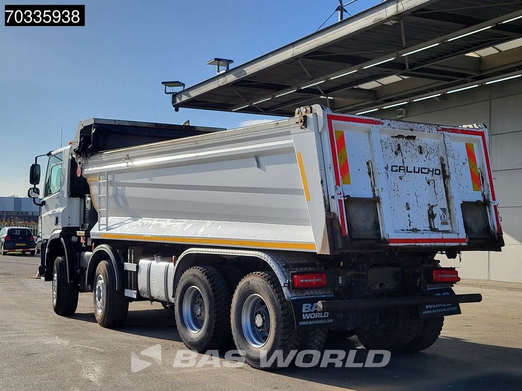 DAF CF CF 450 8X4 18m3 tipper steel suspension Big-Axle Automatic Euro 6