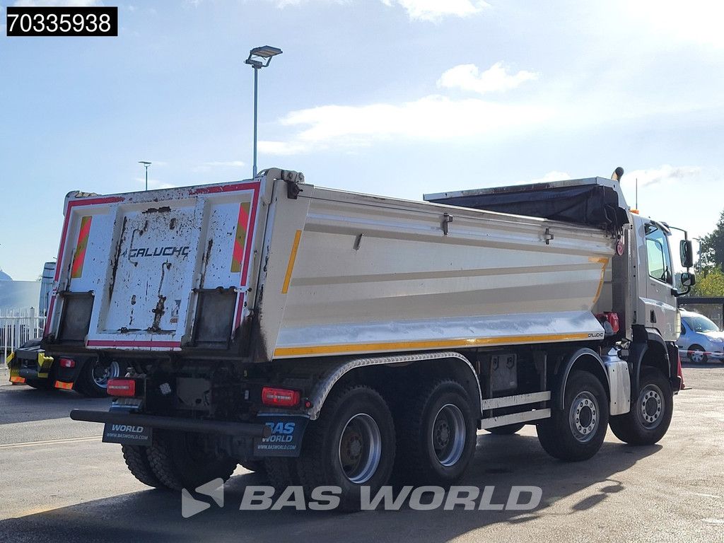 DAF CF CF 450 8X4 18m3 tipper steel suspension Big-Axle Automatic Euro 6