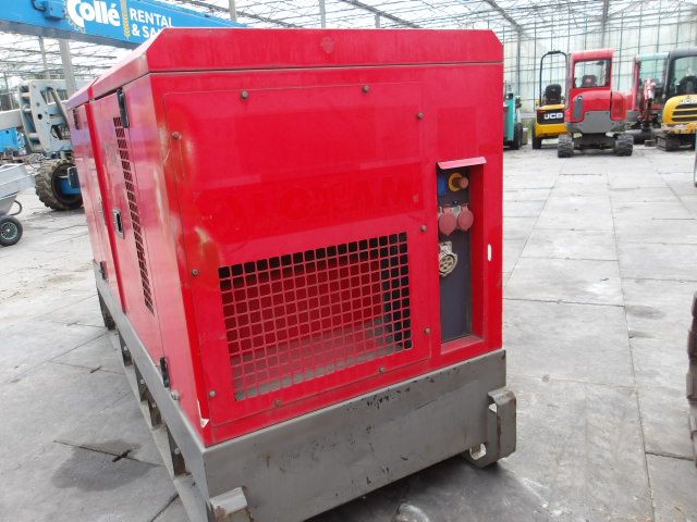 3x Atlas Copco Generatoren 60 - 80 KVA