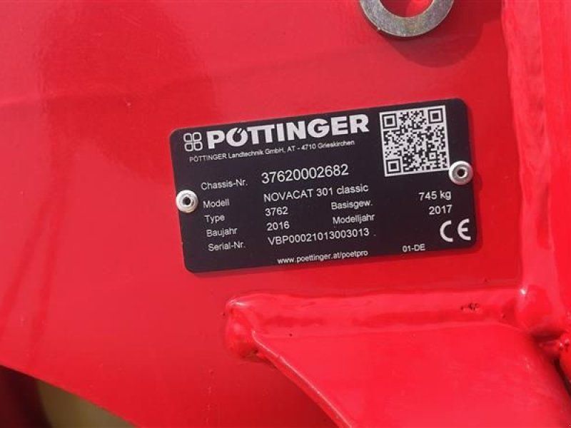 Pöttinger Novacat 301 Classic