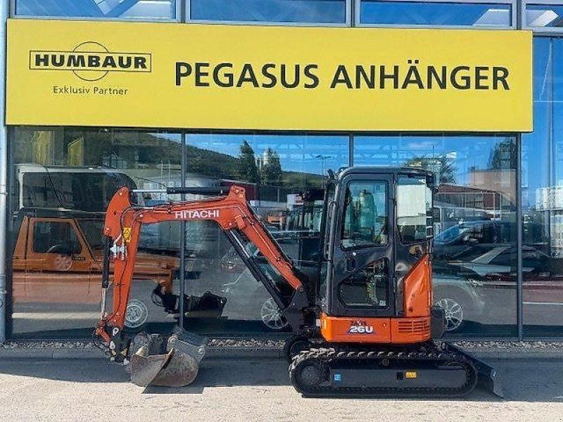 Hitachi ZX26U-6 Kompaktbagger Minibagger BJ 2025 Schnellwechsler